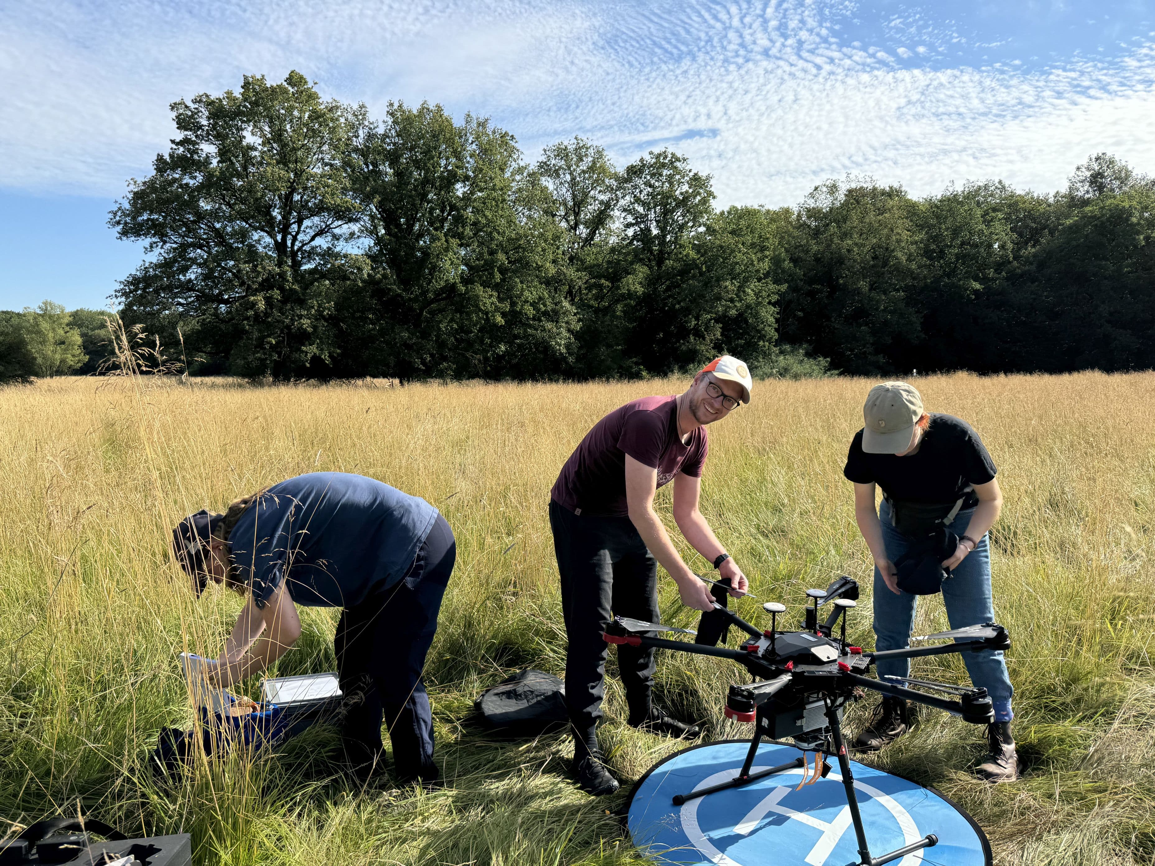 Kescher, Frequenzrahmen und Laserscanning: Monitoring der Biodiversität