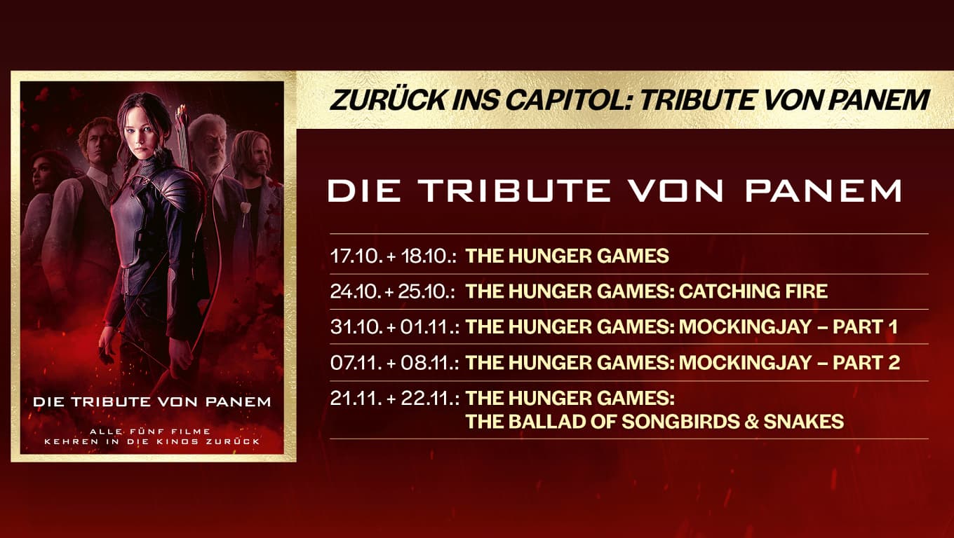 ZURÜCK INS CAPITOL: TRIBUTE VON PANEM
