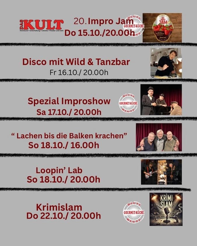 Lachen bis die Balken krachen