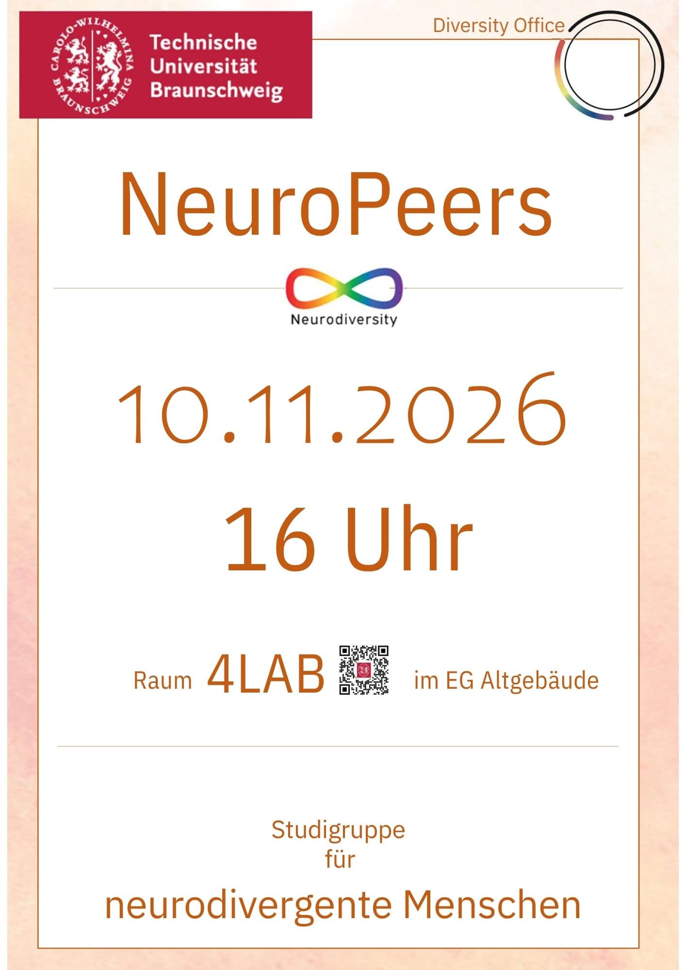 Auftakttreffen des Studierendennetzwerks NeuroPeers@TU