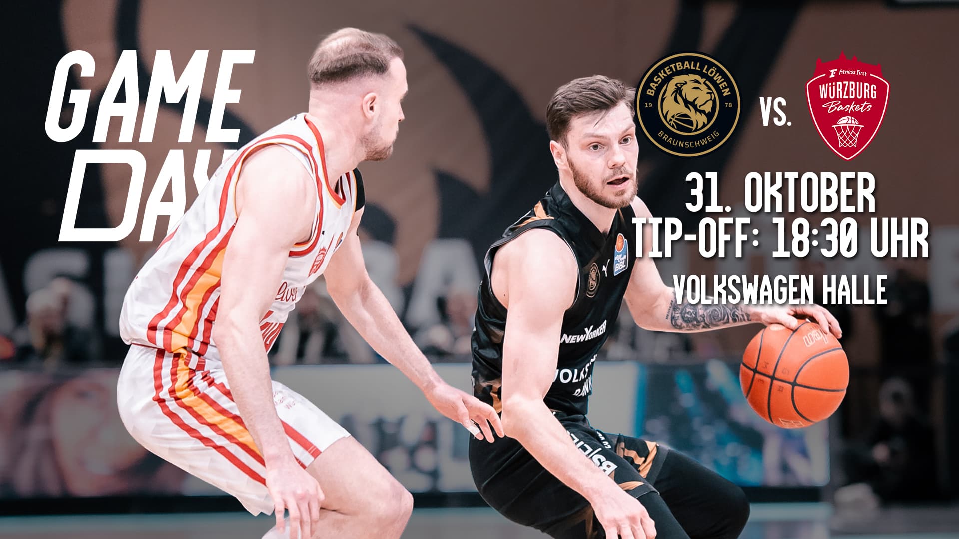 Basketball Löwen Braunschweig vs. Fitness First Würzburg Baskets