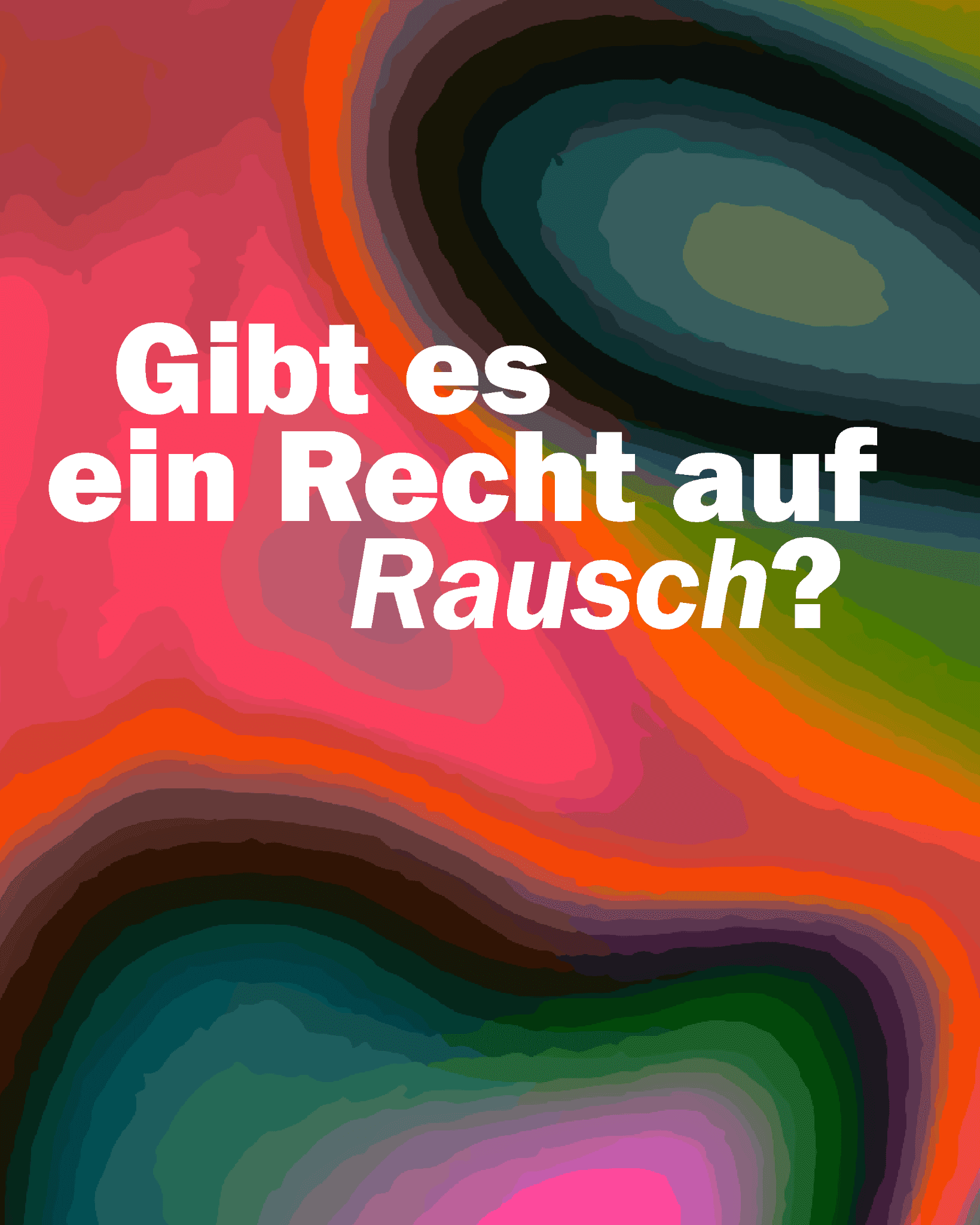 drugsdrugsdrugs - Eine theatrale Performance über bewussten Substanz(nicht)gebrauch - für alle ab 16 Jahre