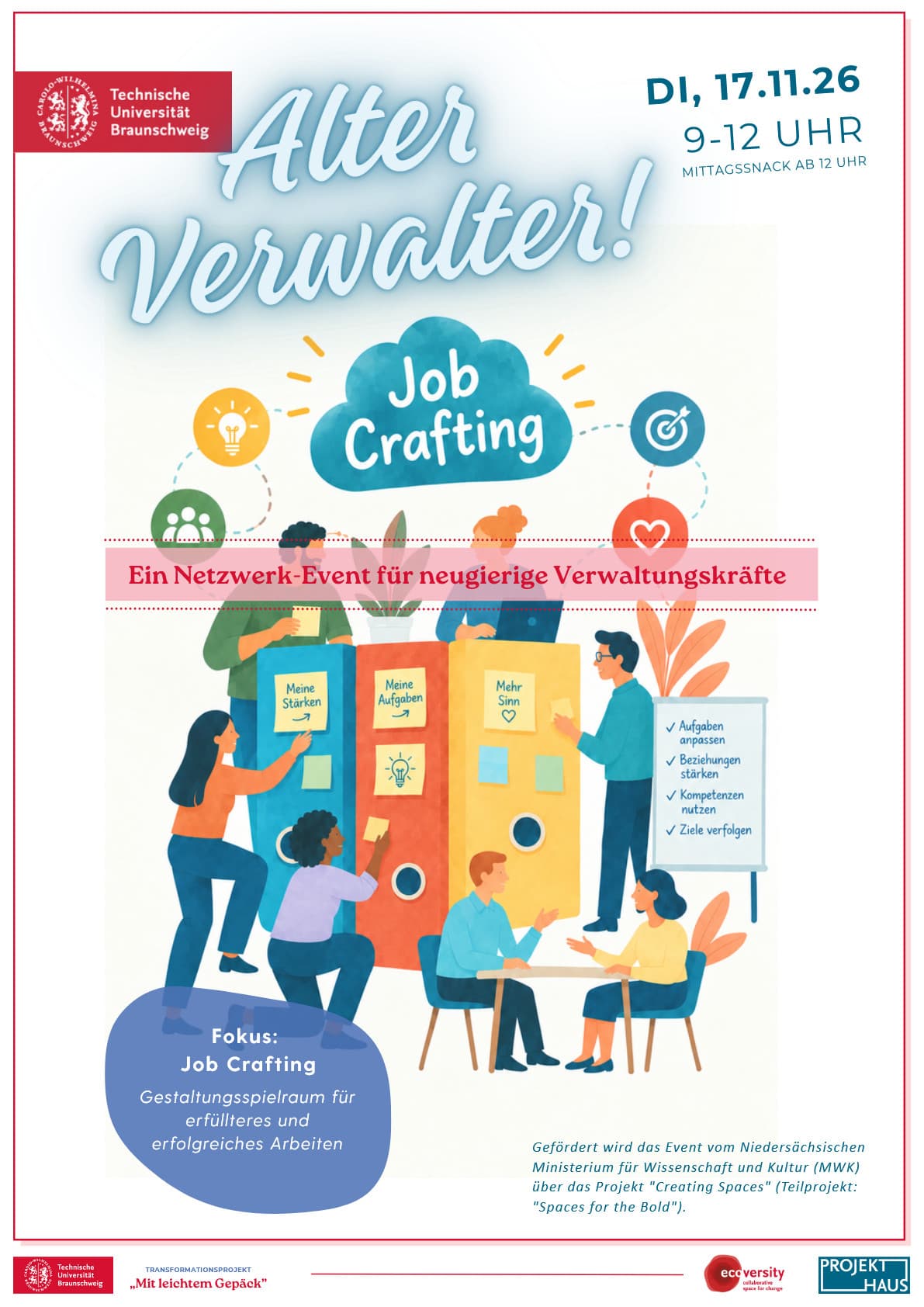Zwischen Routine und Sinn: Job Crafting – Gestaltungsspielraum für erfüllteres und erfolgreiches Arbeiten