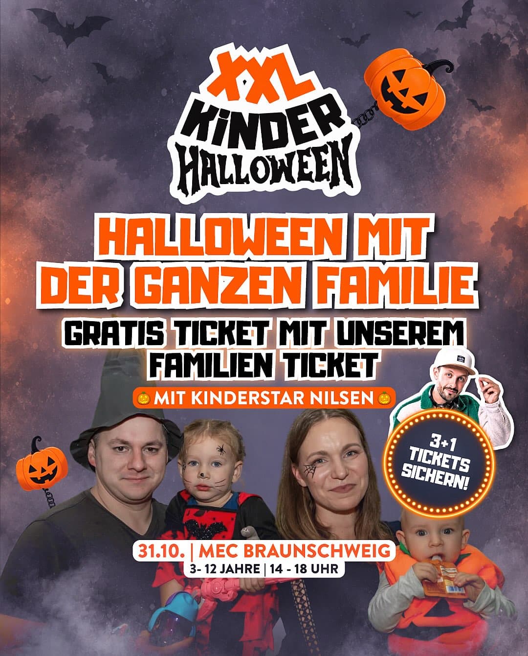 XXL Kinder Halloween – Halloween mit der ganzen Familie